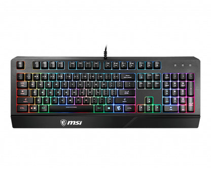 MSI - VIGOR GK20 teclado Juego USB QWERTY Español Negro