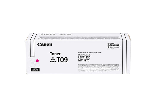 Canon TONER T09 M cartucho de tóner 1 pieza(s) Original Magenta