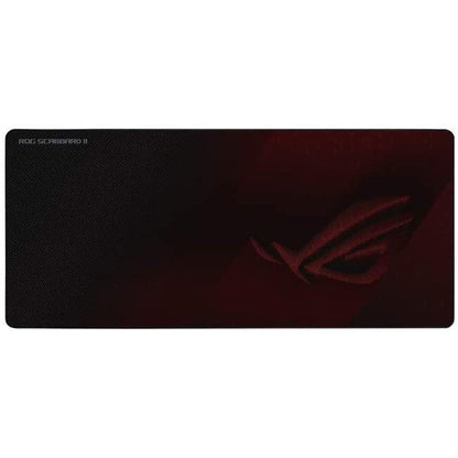 ASUS - ROG Strix Scabbard II Alfombrilla de ratón para juegos Negro  Rojo