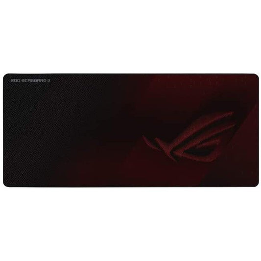 ASUS - ROG Strix Scabbard II Alfombrilla de ratón para juegos Negro  Rojo