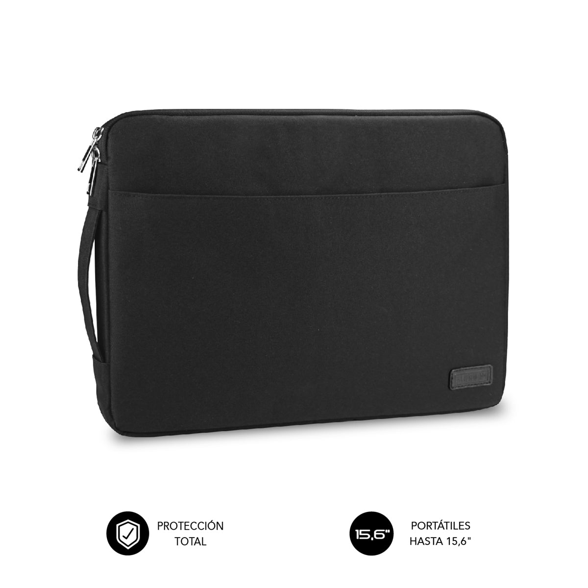 SUBBLIM - Funda Ordenador Urban Laptop Sleeve 15 6" Black