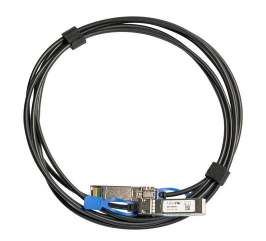 Mikrotik - XS+DA0003 InfiniBand/fibre optic cable 3 m SFP/SFP+/SFP28 Negro