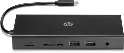 HP - Concentrador multipuerto USB-C de viaje