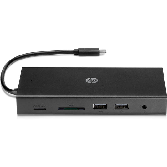 HP - Concentrador multipuerto USB-C de viaje