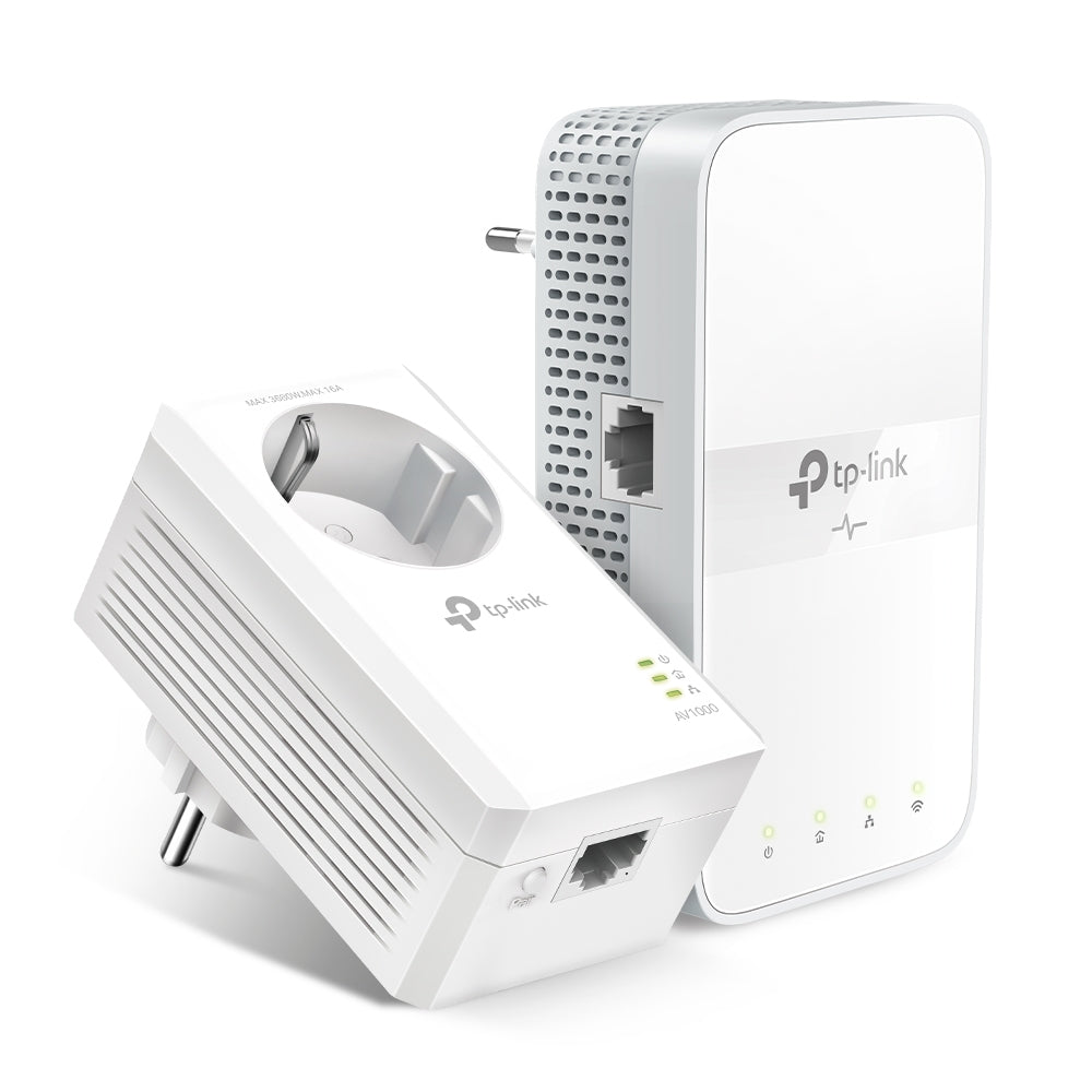 TP-Link - TL-WPA7617 KIT adaptador de red PowerLine 1200 Mbit/s Ethernet Wifi Blanco 2 pieza(s)