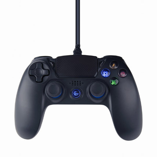 Gembird - JPD-PS4U-01 mando y volante Negro USB Gamepad Analógico PC  PlayStation 4