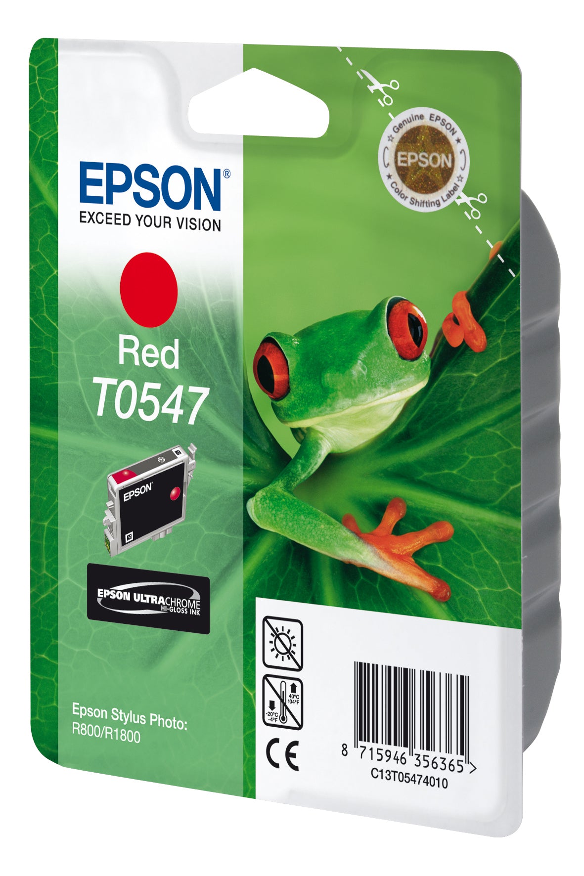 Epson Cartucho T0547 rojo