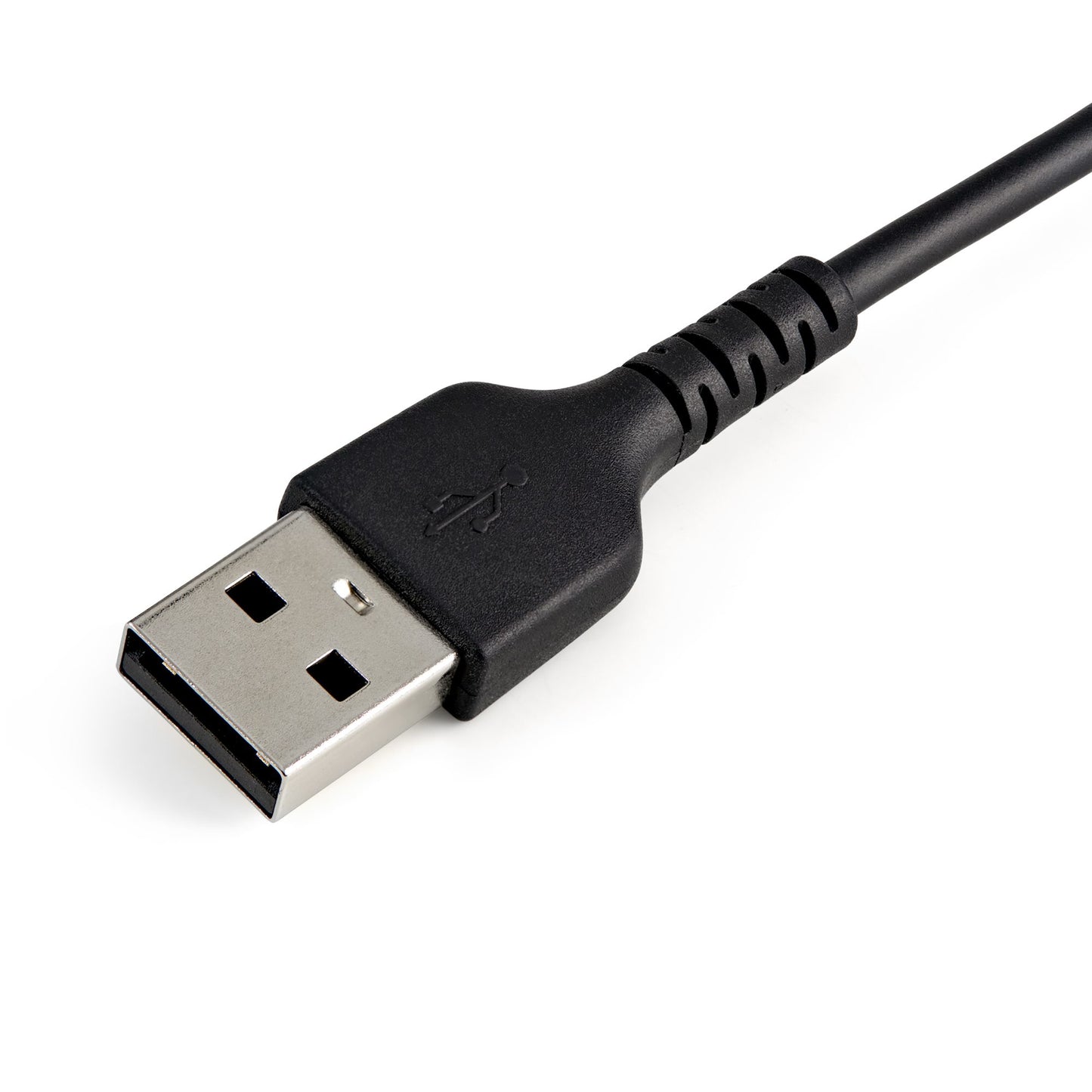 StarTech.com - Cable Resistente USB-A a Lightning de 15 cm Negro - Cable de Sincronización y Carga USB Tipo A a Lightning con Fibra de Aramida Resistente - Certificado MFi de Apple - para iPad/iPhone 12