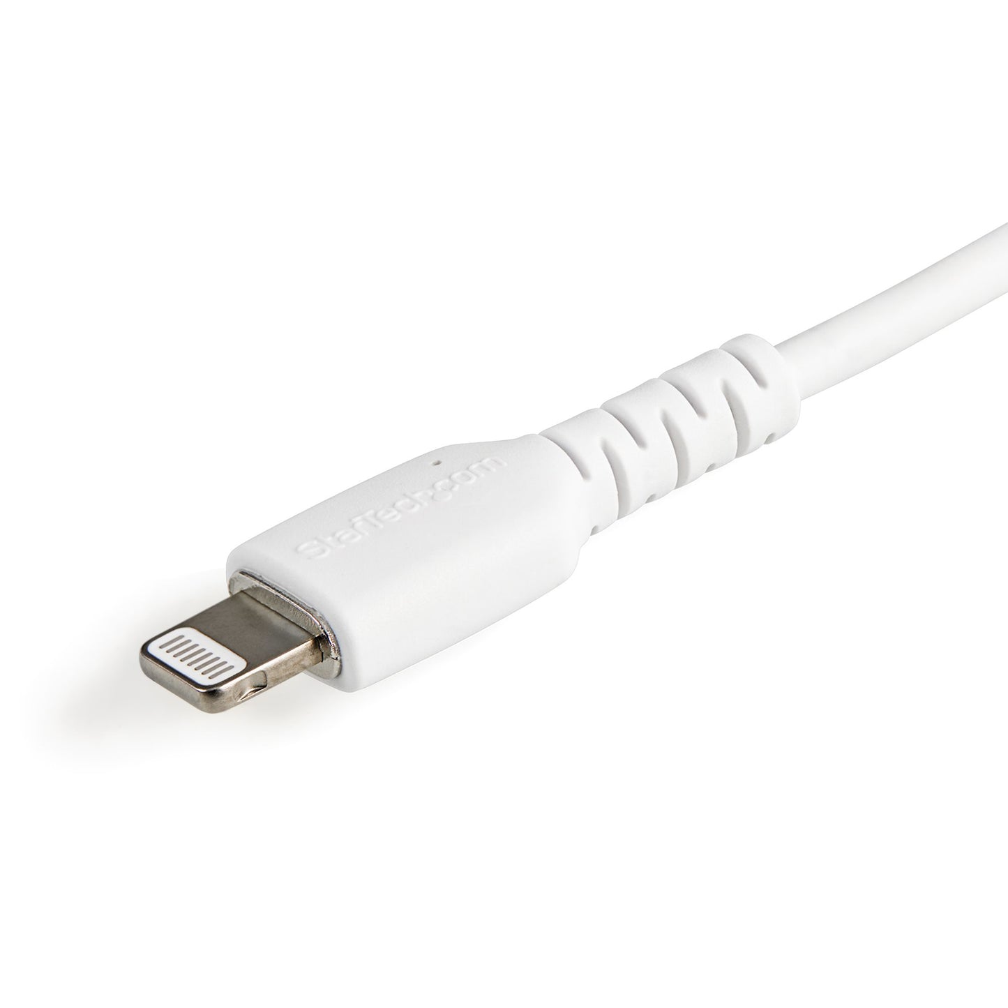 StarTech.com - Cable Resistente USB-A a Lightning de 15 cm Blanco - Cable de Sincronización y Carga USB Tipo A a Lightning con Fibra de Aramida Resistente - Certificado MFi de Apple - para iPad/iPhone 12