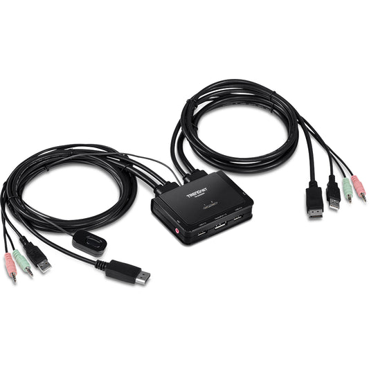 Trendnet - TK-220DPI interruptor KVM Negro