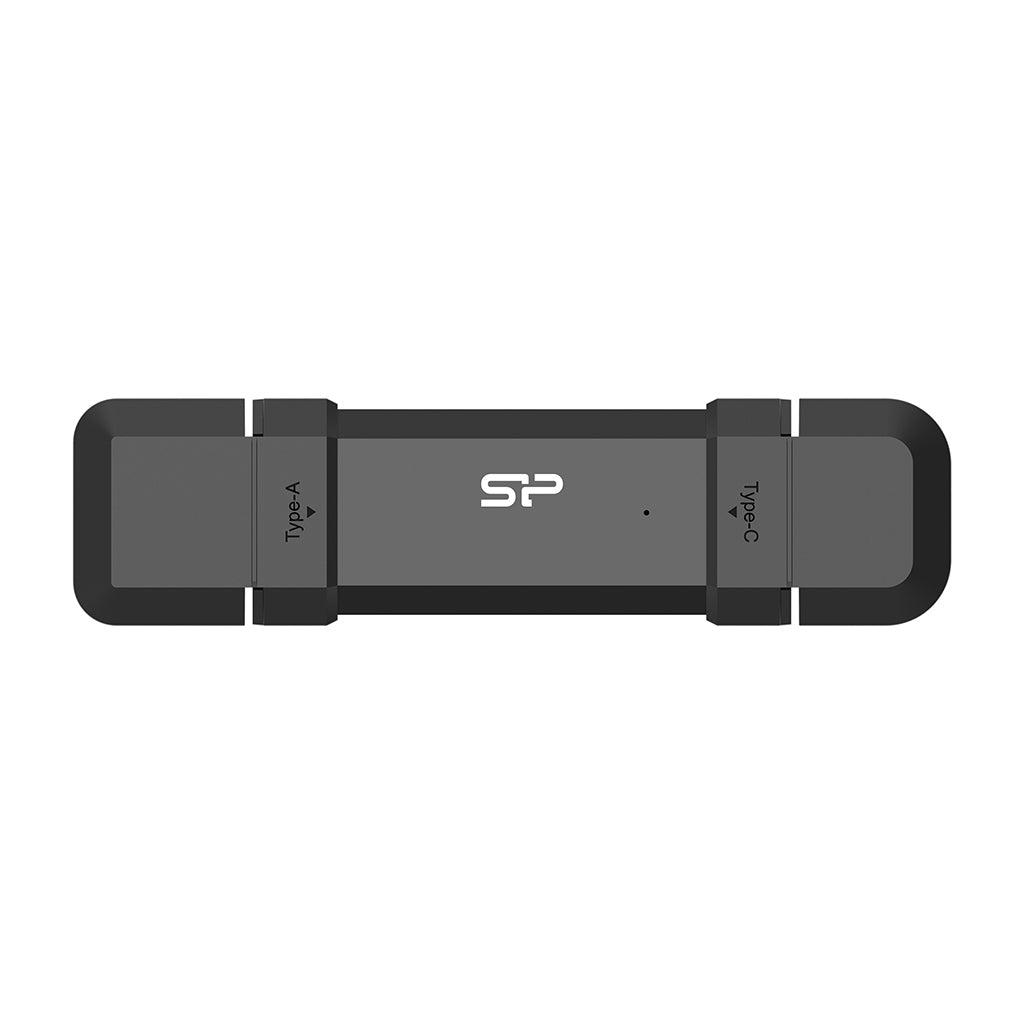 Silicon Power - DS72 unidad flash USB 500 GB USB Type-A / USB Type-C 3.2 Gen 2 (3.1 Gen 2) Negro