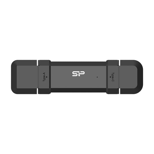 Silicon Power - DS72 unidad flash USB 500 GB USB Type-A / USB Type-C 3.2 Gen 2 (3.1 Gen 2) Negro