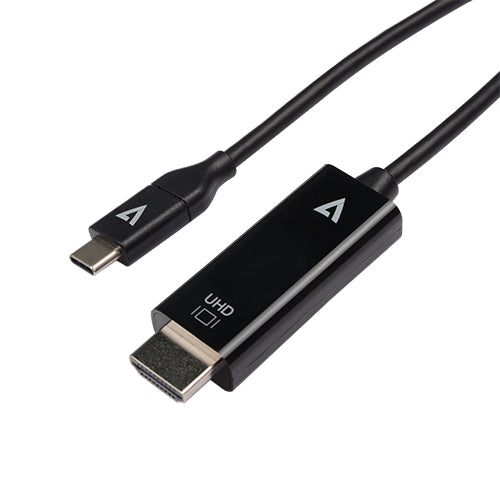 V7 - V7UCHDMI-1M adaptador de cable de vídeo USB Type-C 3.2 Gen 1 HDMI Negro