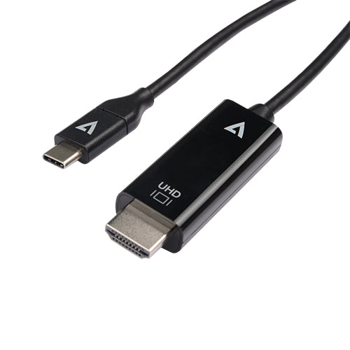 V7 - V7UCHDMI-1M adaptador de cable de vídeo USB Type-C 3.2 Gen 1 HDMI Negro