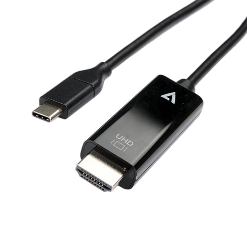 V7 - V7UCHDMI-2M adaptador de cable de vídeo USB Tipo C HDMI Negro