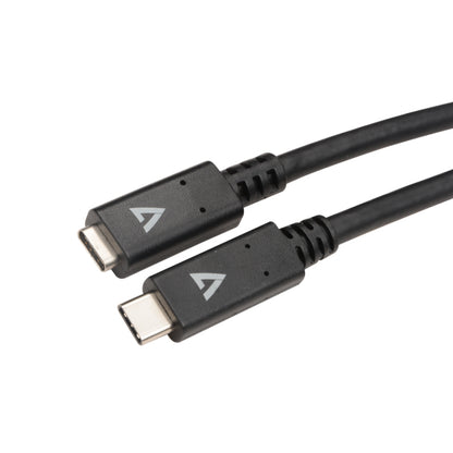 V7 - V7UC3EXT-2M cable USB USB 3.2 Gen 1 (3.1 Gen 1) USB C Negro