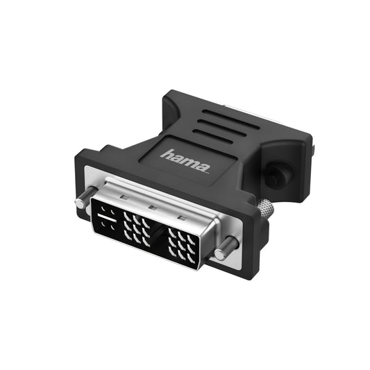 Hama - 00200340 cambiador de género para cable DVI-I VGA (D-Sub) Negro