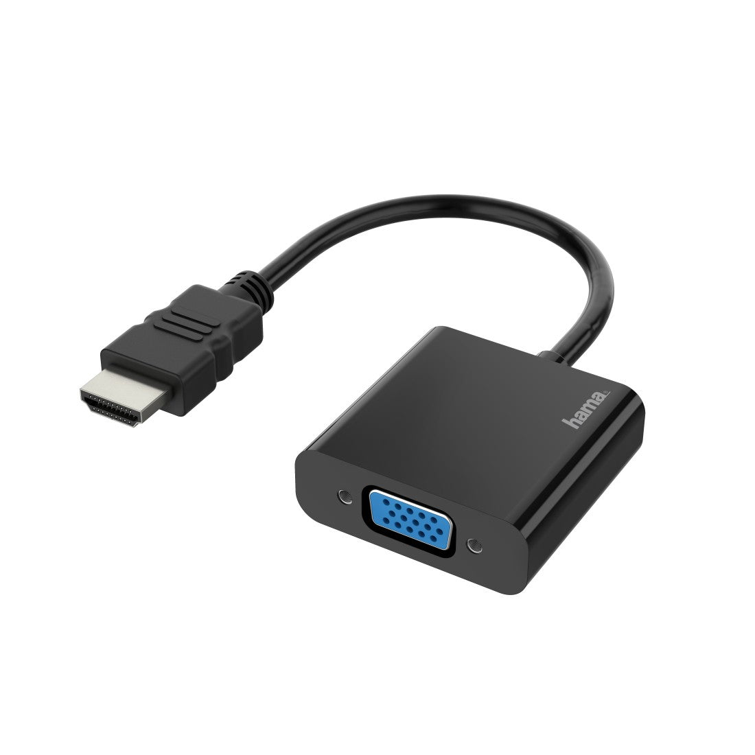 Hama - 00200343 adaptador de cable de vídeo 0 15 m HDMI tipo A (Estándar) VGA (D-Sub) Negro