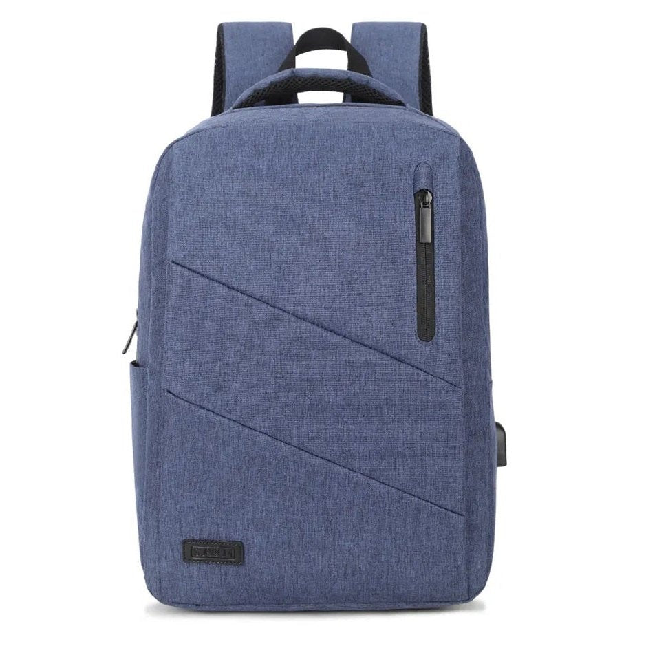 SUBBLIM - City Backpack Mochila para portátil 15.6"  Poliéster Oxford  Azul