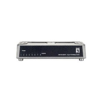 LevelOne - Switch Fast Ethernet de 8 puertos