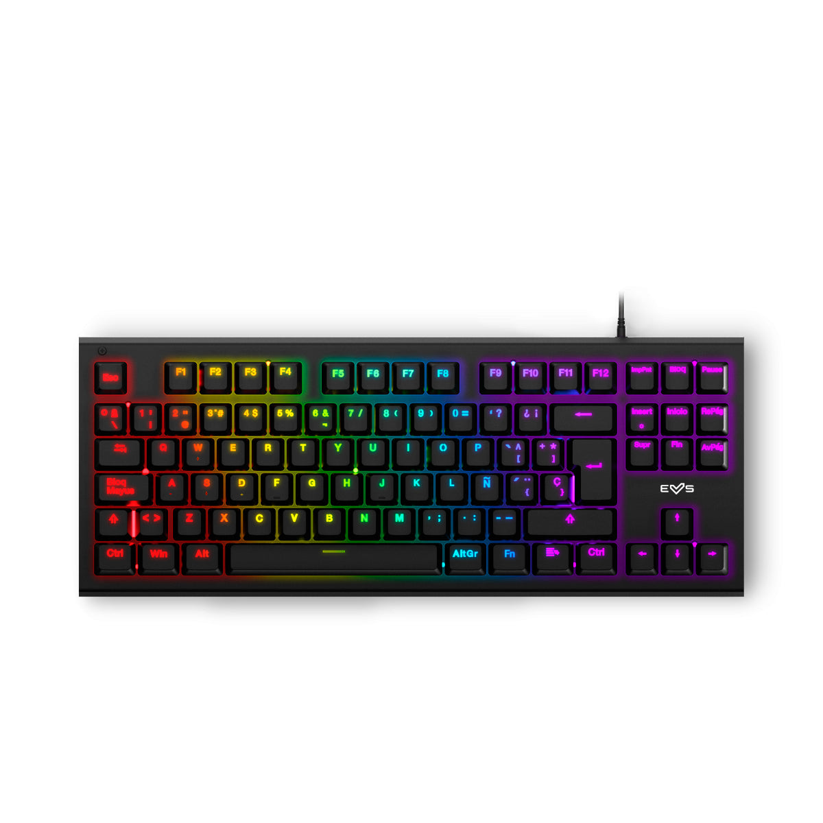 Energy Sistem - ESG K6 Mechanik teclado Juego USB QWERTY Español Negro