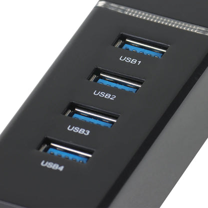 iggual - Hub USB-A 3.0 x 4 puertos HUB-A-4p