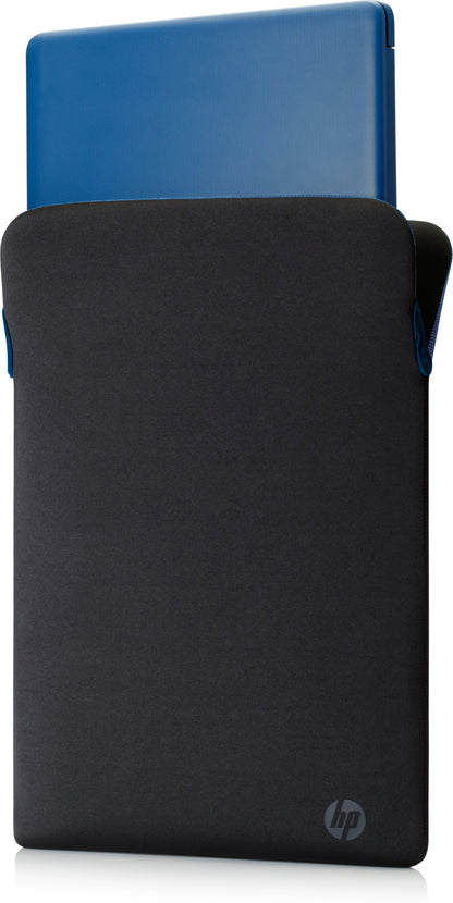 HP - Funda protectora reversible para portátil de 15 6 pulgadas azul