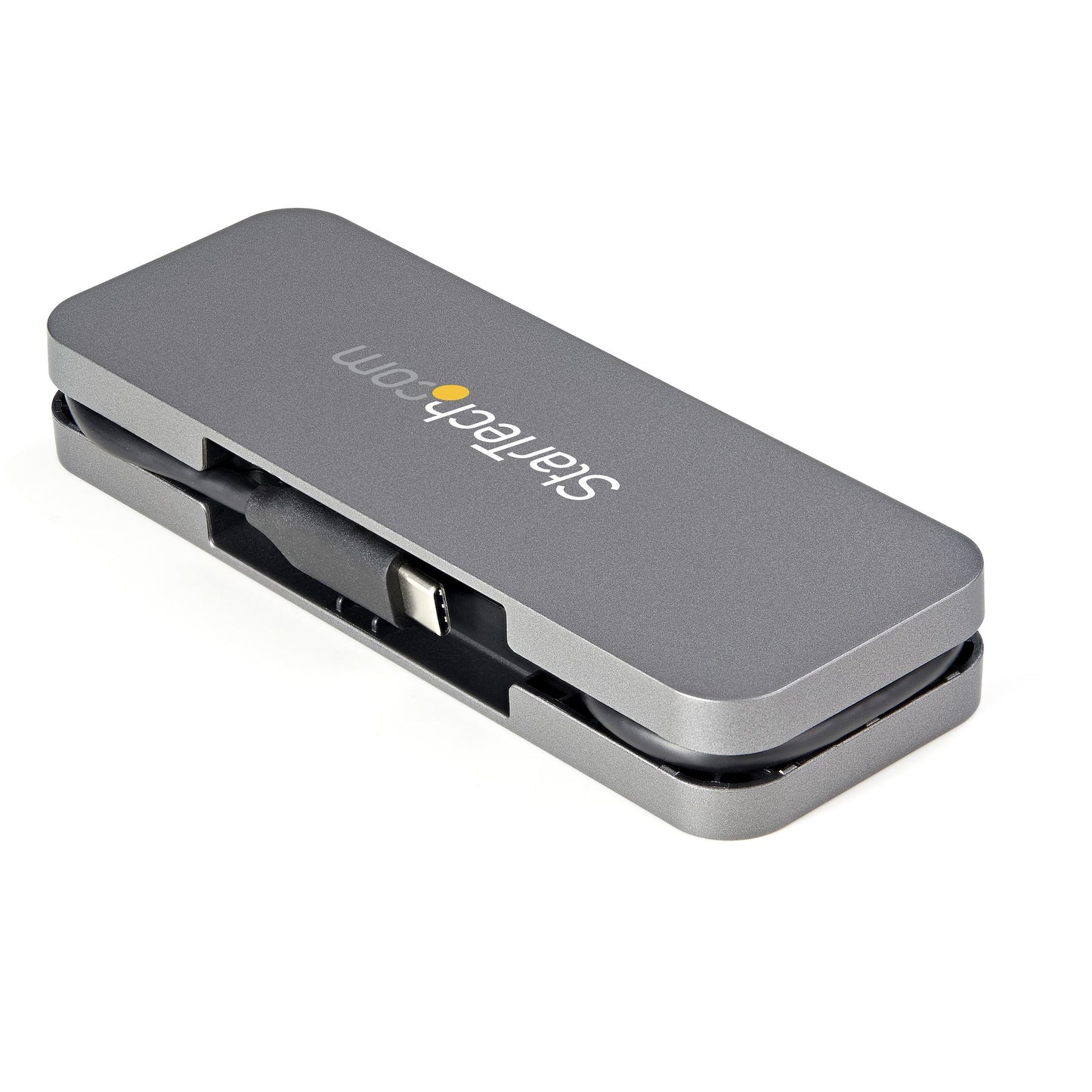 StarTech.com - Hub USB C de 4 Puertos - 3 USB-A 1 USB-C - Ladrón USB 3.0 Tipo C (USB 3.2 Gen 1) - Alimentado por el Bus - Hub Adaptador Portátil USBC to USBA - Cable de 28 5cm y Gestión de Cableado