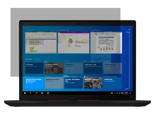 Lenovo - 4XJ1M77975 filtro para monitor Portátil Filtro de privacidad para pantallas sin marco