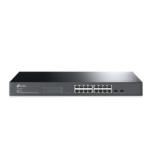 TP-Link - JetStream TL-SG2218 switch Gestionado L2/L2+ Gigabit Ethernet (10/100/1000) 1U Negro