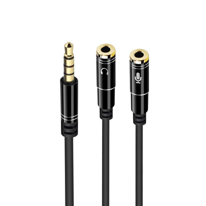 Ewent - EC1641 cable de audio 0 3 m 3 5mm 2 x 3 5mm Negro