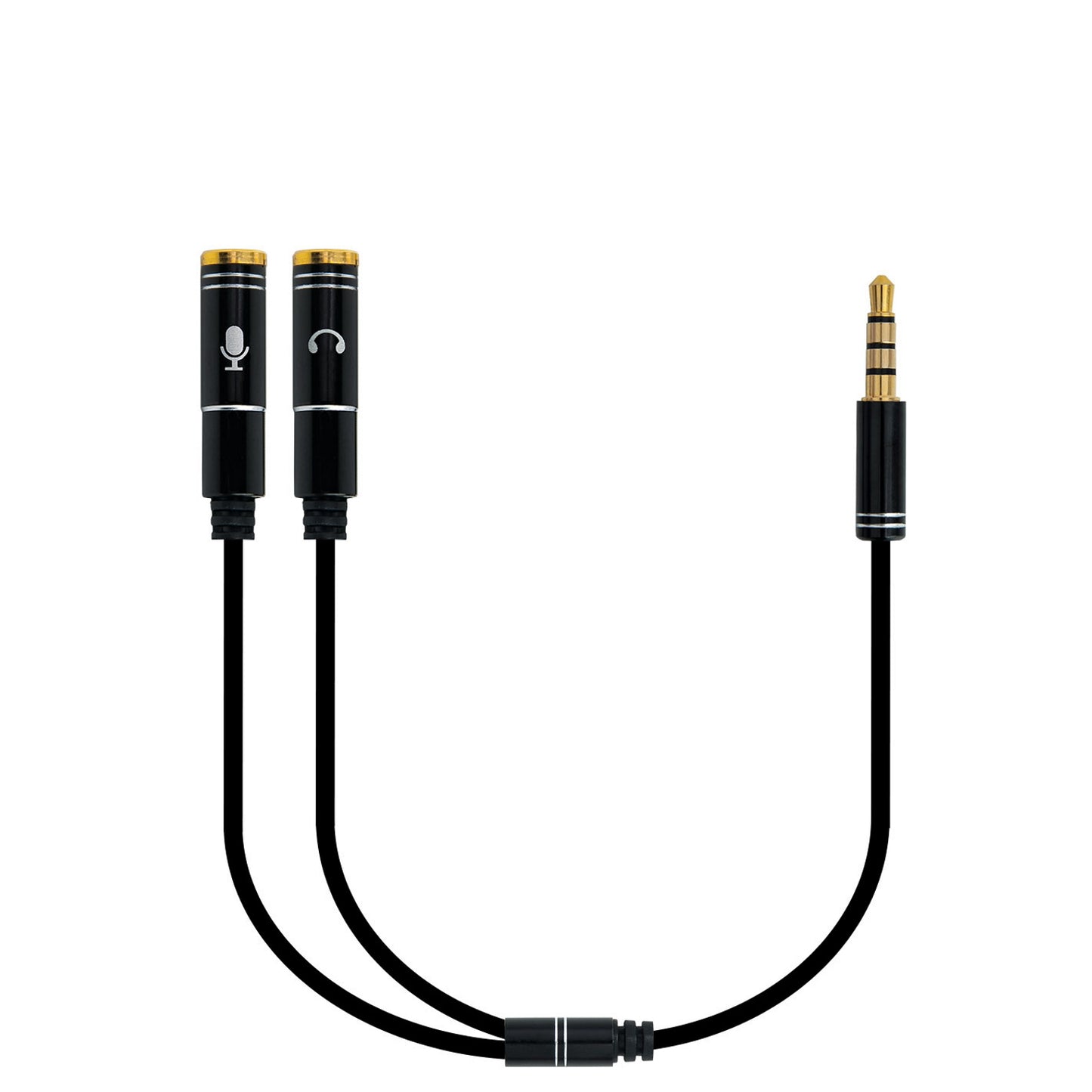 Ewent - EC1641 cable de audio 0 3 m 3 5mm 2 x 3 5mm Negro