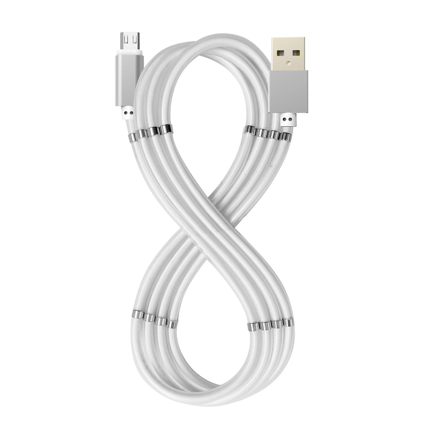 Celly - USBMICROMAGWH cable USB 1 m USB 2.0 USB A Micro-USB B Blanco