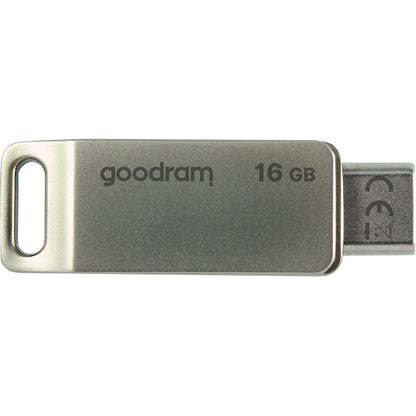 Goodram - ODA3 unidad flash USB 16 GB USB Type-A / USB Type-C 3.2 Gen 1 (3.1 Gen 1) Plata