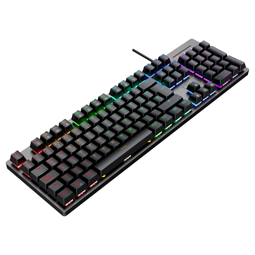 Hiditec - GK400 ARGB teclado Juego USB Negro