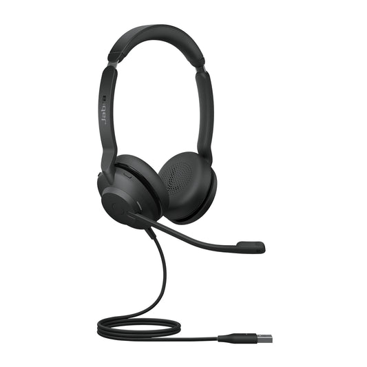 Jabra - 23189-989-979 auricular y casco Auriculares Alámbrico Diadema Oficina/Centro de llamadas USB tipo A Negro