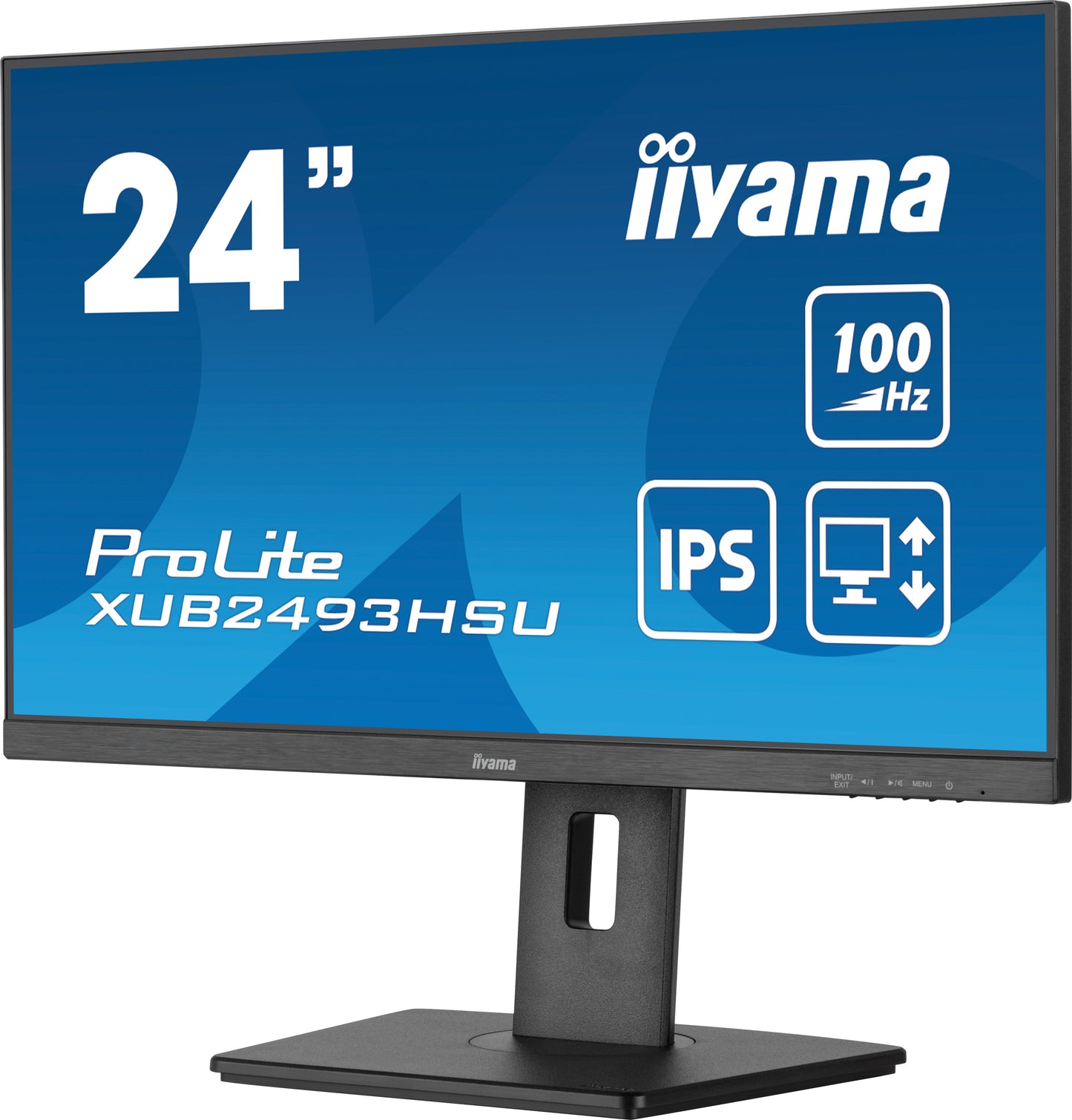 iiyama ProLite pantalla para PC 60,5 cm (23.8") 1920 x 1080 Pixeles Full HD LED Negro