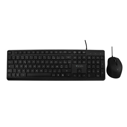 V7 - Combo de teclado y ratón USB CKU350ES : Modelo para España