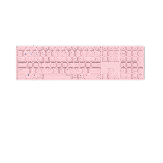 Rapoo - E9800M teclado Universal Bluetooth QWERTY Rosa