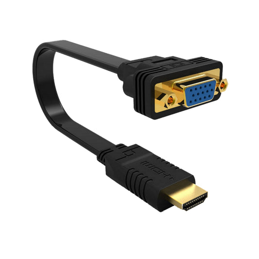 Ewent - EW9869 adaptador de cable de vídeo 0 15 m HDMI tipo A (Estándar) VGA (D-Sub) Negro