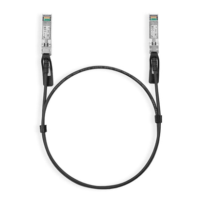 TP-Link TL-SM5220-1M Cable de fibra óptica e InfiniBand SFP+ DAC Negro