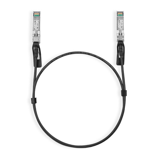 TP-Link - TL-SM5220-1M Cable de fibra óptica e InfiniBand SFP+ DAC Negro