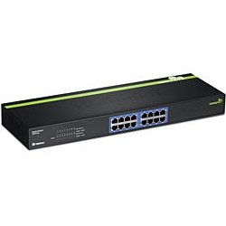 Trendnet - TEG-S16G switch No administrado Negro