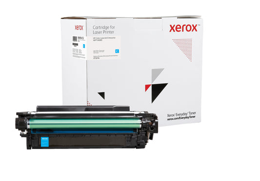 Everyday Tóner ™ Cian remanufacturado de Xerox es compatible con HP 653A (CF321A), Capacidad estándar