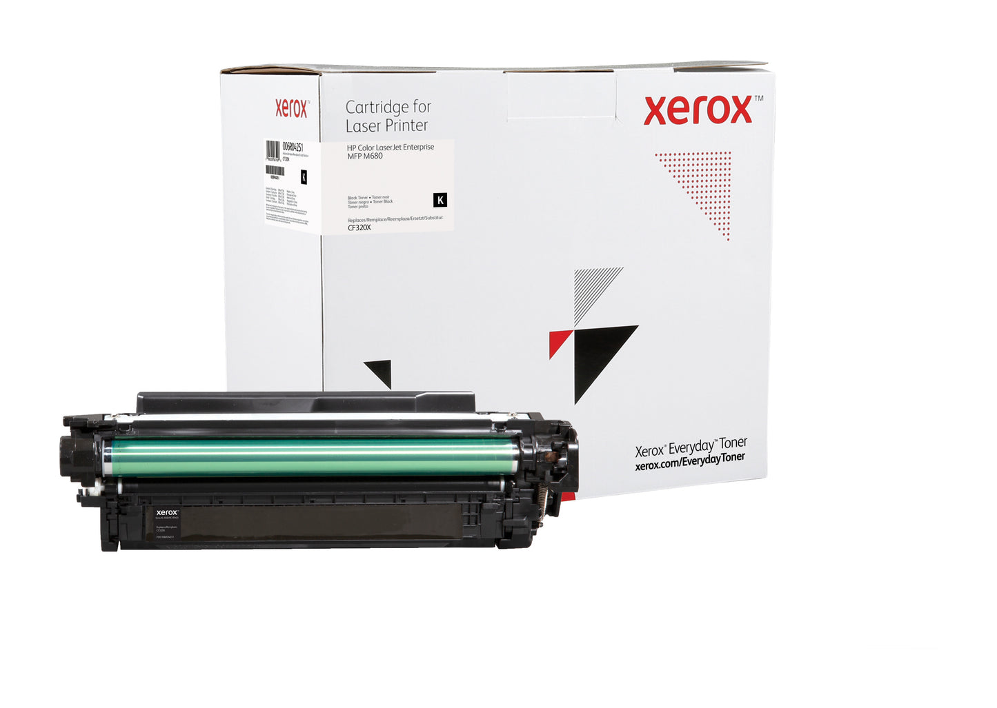 Everyday Tóner ™ Negro remanufacturado de Xerox es compatible con HP 653X (CF320X), High capacity