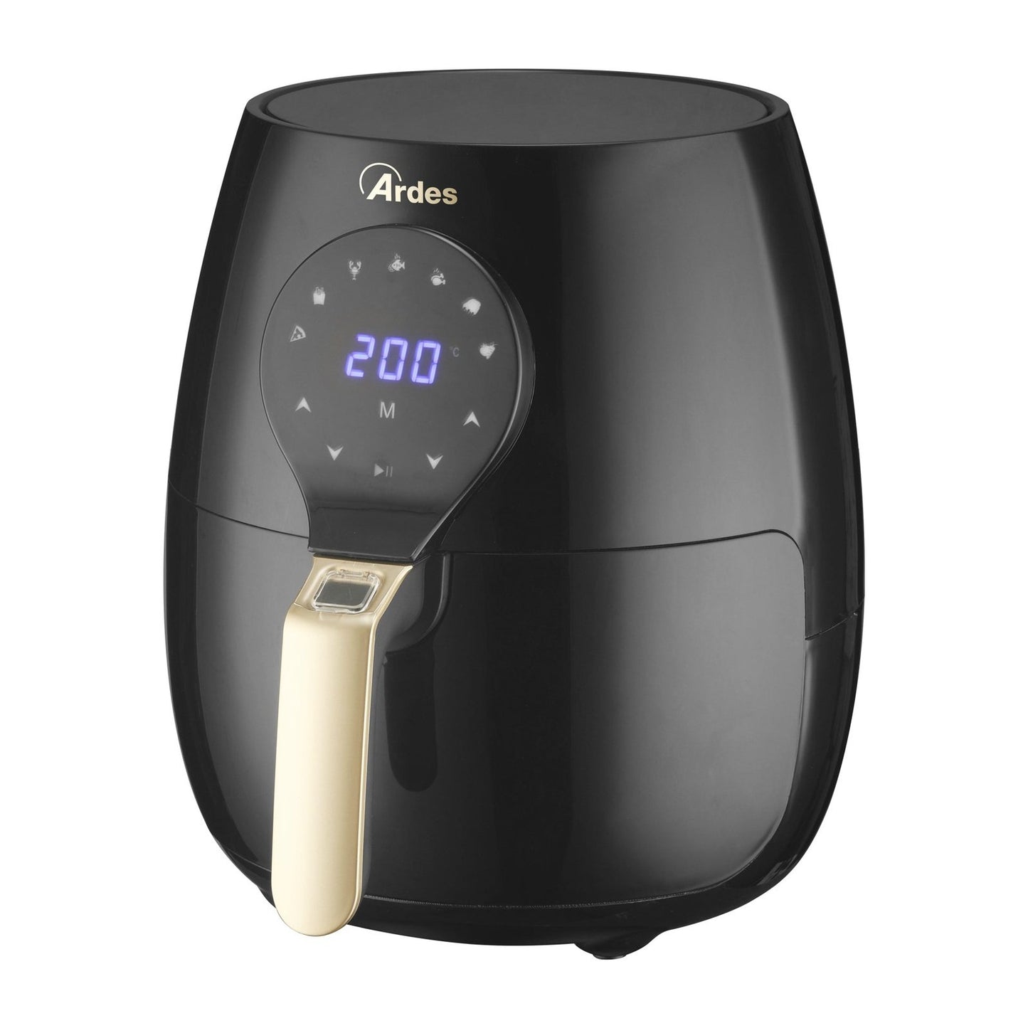 Ardes - Eldorada Maxi Sencillo 5 L Independiente 1450 W Freidora de aire caliente Negro