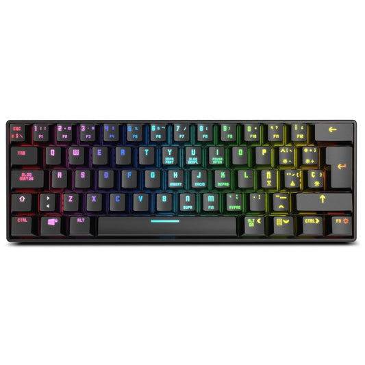 Krom - Kluster teclado Juego USB + Bluetooth Negro