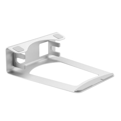 StarTech.com - Soporte para Portátil - Soporte Elevador de Portátil - Base Elevadora o Soporte Vertical de Portátil - Soporte Ergonómico en Ángulo para Escritorio de Oficina - Plateado - de Aluminio