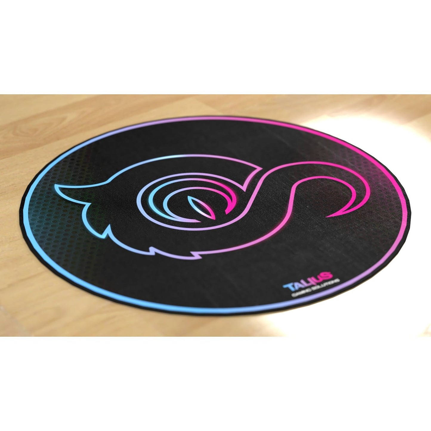 TALIUS - Floorpad 100 Alfombra circular gaming