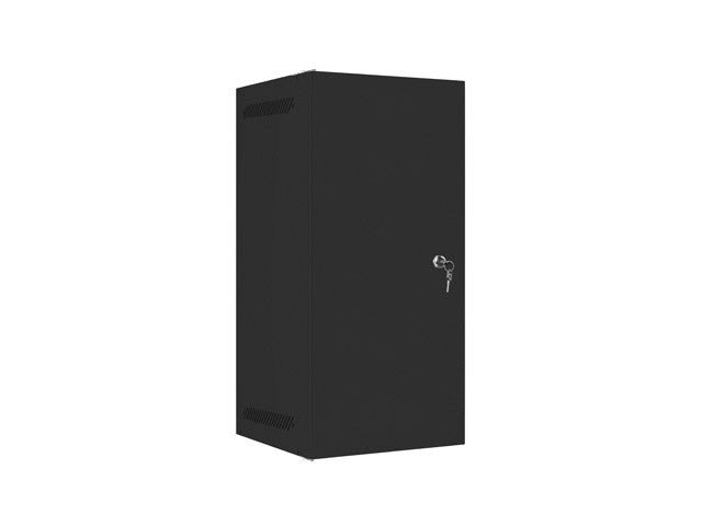 Lanberg - WF10-2312-00B armario rack 12U Bastidor de pared Negro